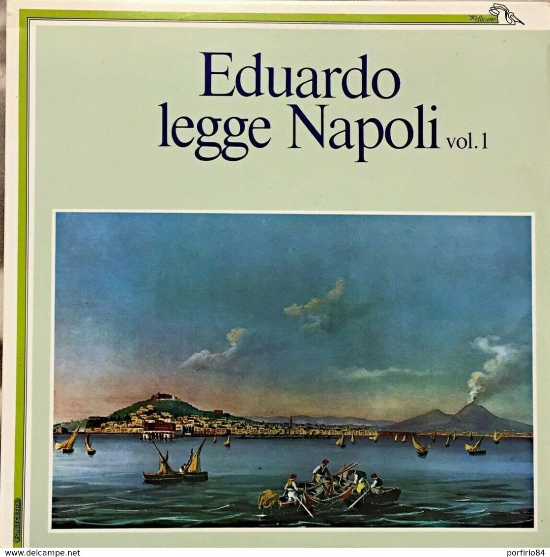 EDUARDO DE FILIPPO RARO LP - EDUARDO LEGGE NAPOLI VOL. 1 SALVATORE DI GIACOMO - Altri - Musica Italiana