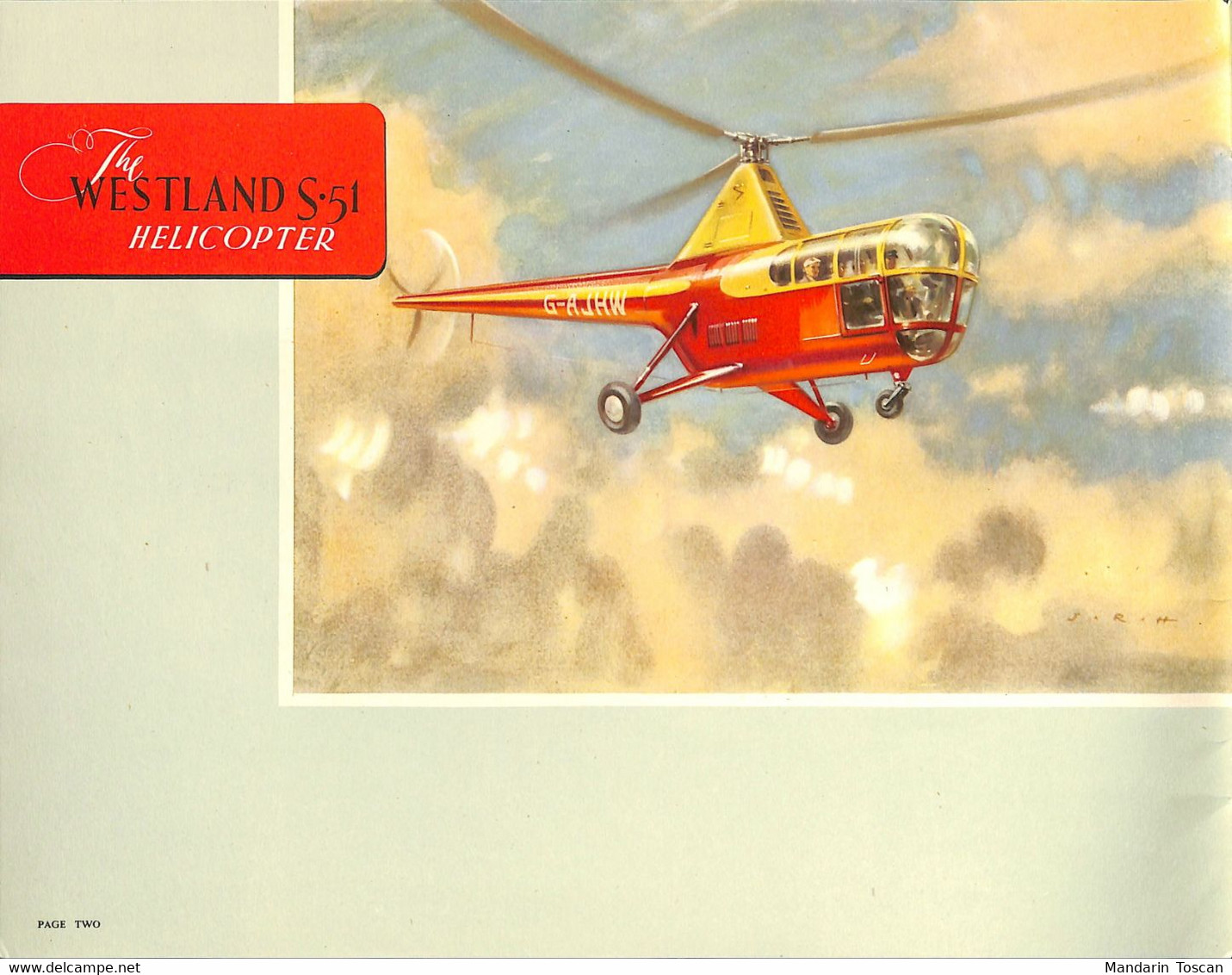 Westland Helicopters And Their Developments (1955) (aviation UK) - Brits Leger