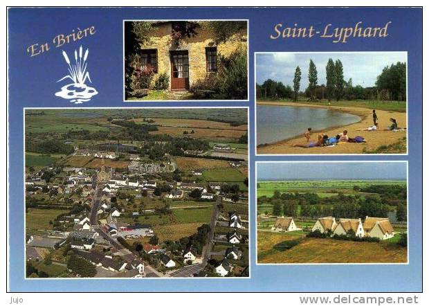 44 - CPM - SAINT LYPHARD - Le Bourg Au Coeur De La Bière - Multivues - Saint-Lyphard