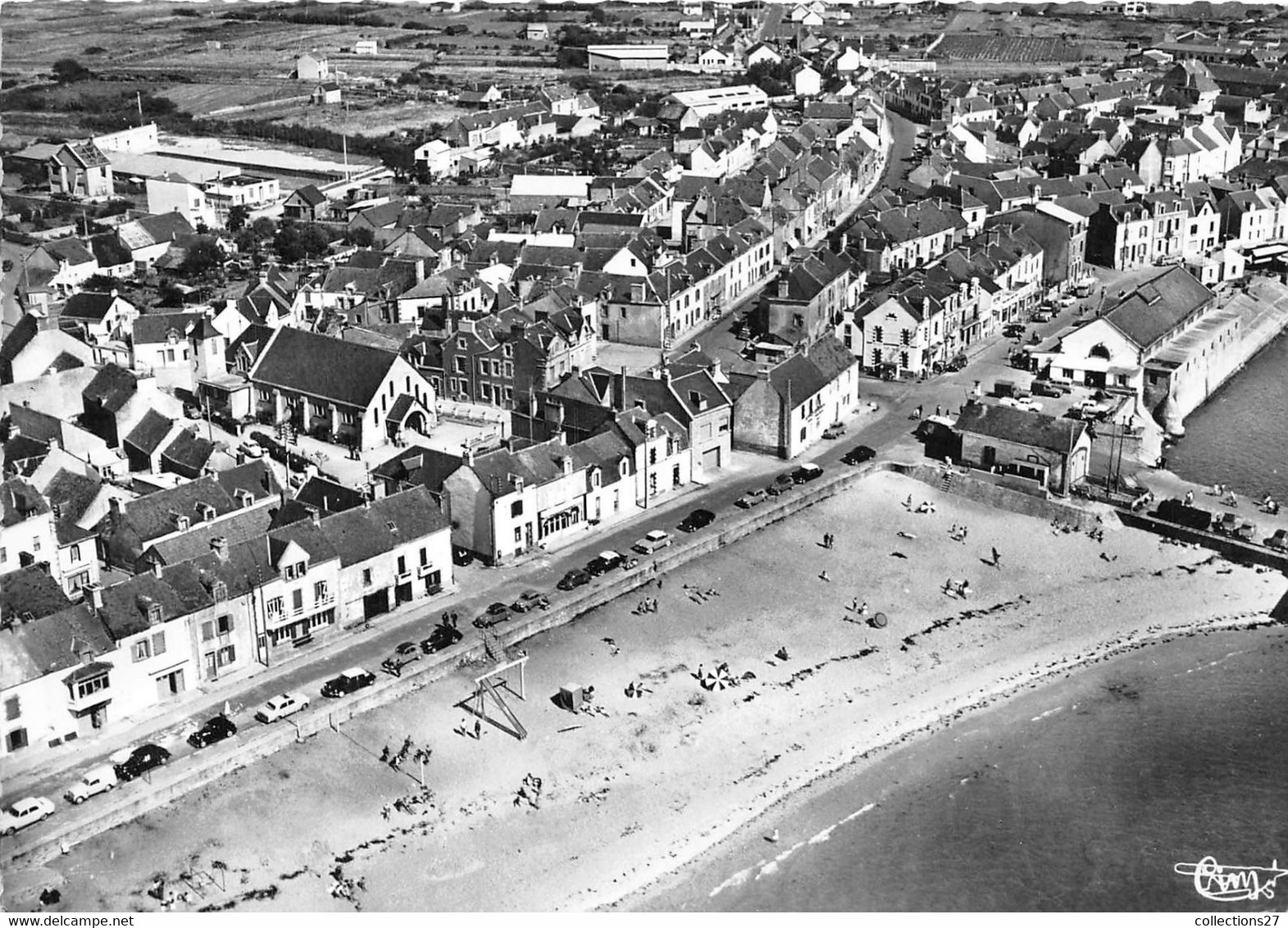 44-LA-TURBALLE-VUE GENERALE AERIENNE - La Turballe