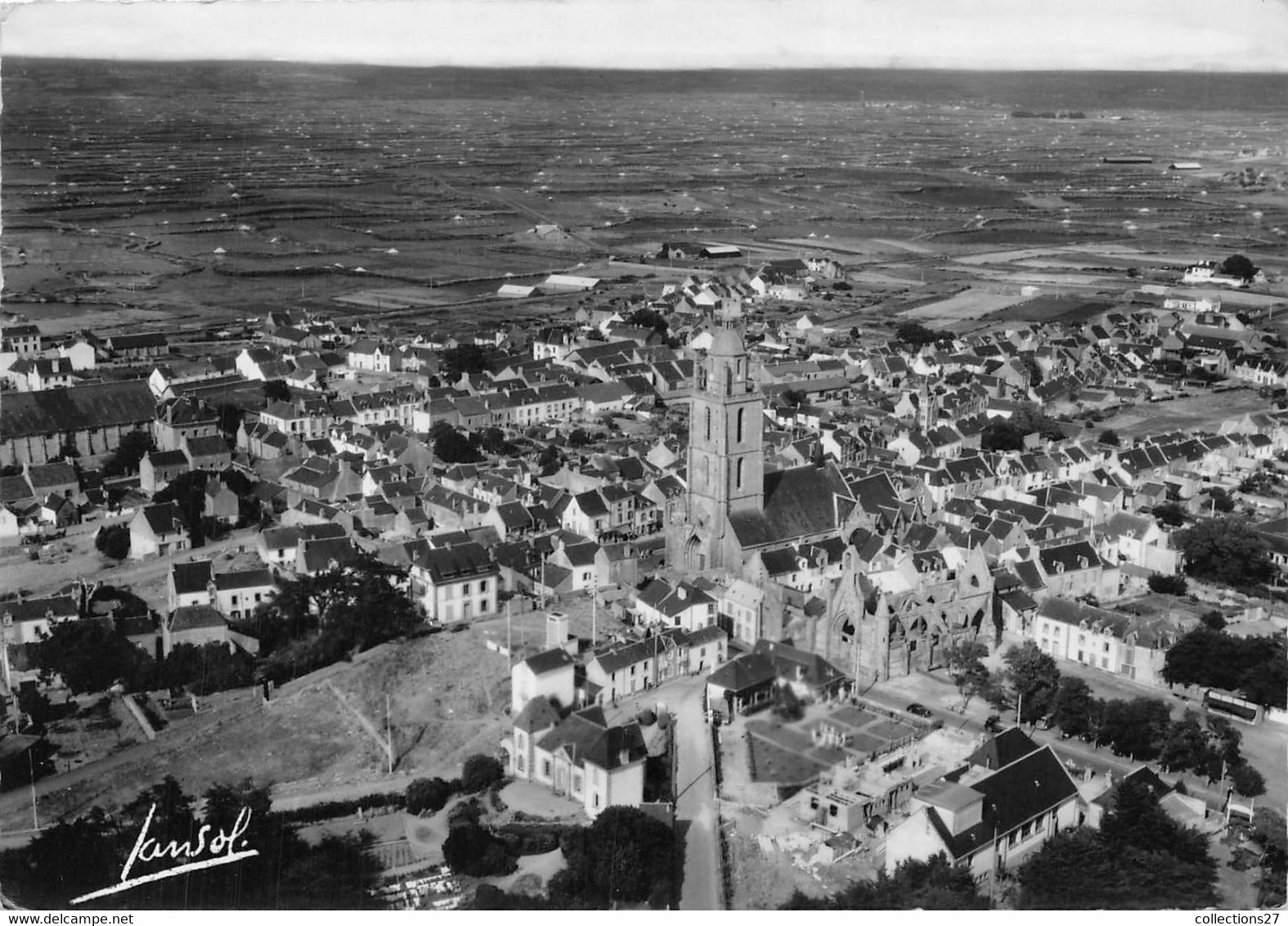 44-BATZ-SUR-MER- VUE AERIENNE - Batz-sur-Mer (Bourg De B.)