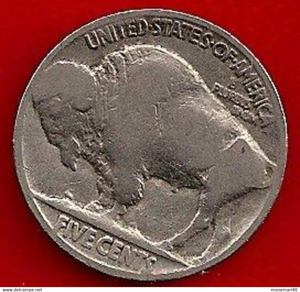 ÉTATS-UNIS 5 CENTS - 1935 - 1913-1938: Buffalo