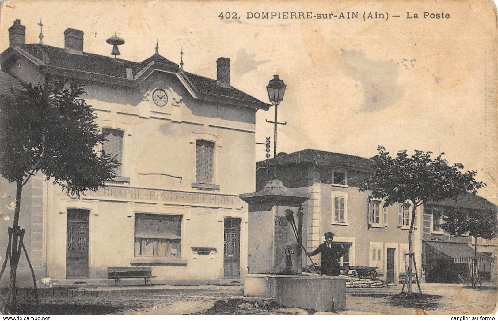 01 DOMPIERRE SUR AIN LA POSTE - Ohne Zuordnung