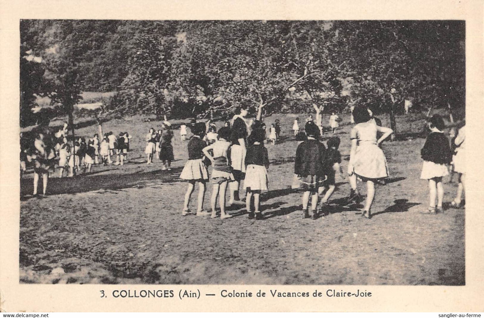 CPA 01 COLLONGES COLONIE DE VACANCES DE CLAIRE JOIE (cliché Pas Courant - Ohne Zuordnung