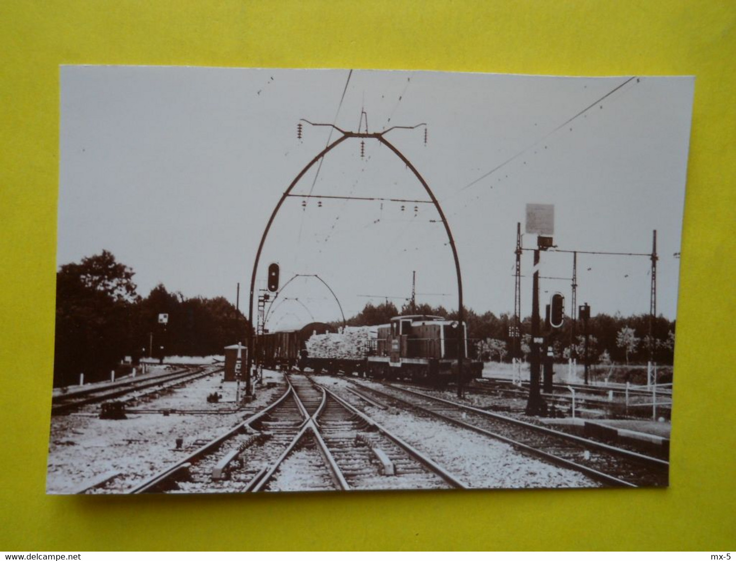 Photo ,TRAMWAY Et Gares De GIRONDE , Collection Bourneuf ,lire Descriptif  , Facture Par Borderie - Treinen