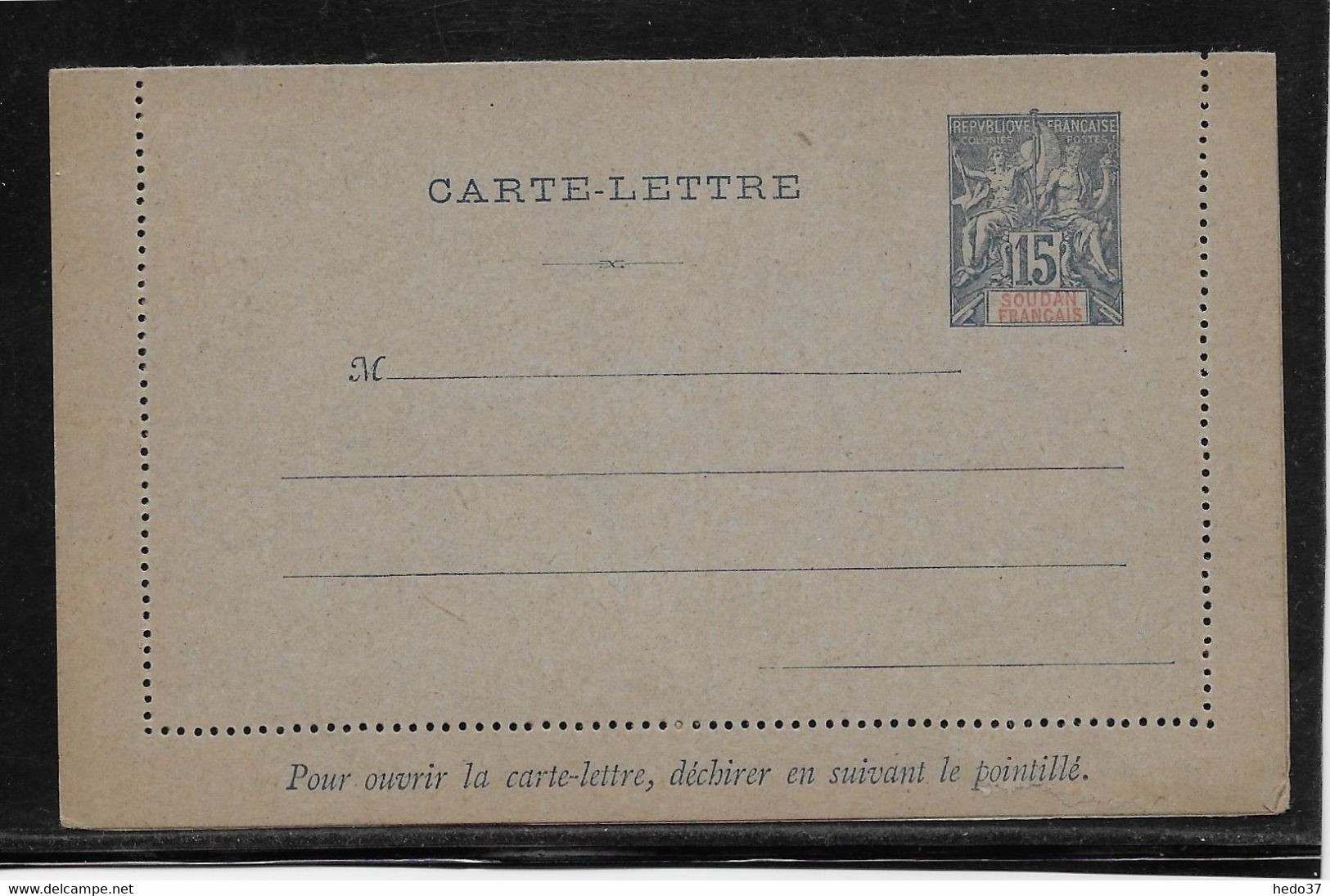 Soudan - Entiers Postaux Acep CL 1 - Fermé  - B/TB - Storia Postale