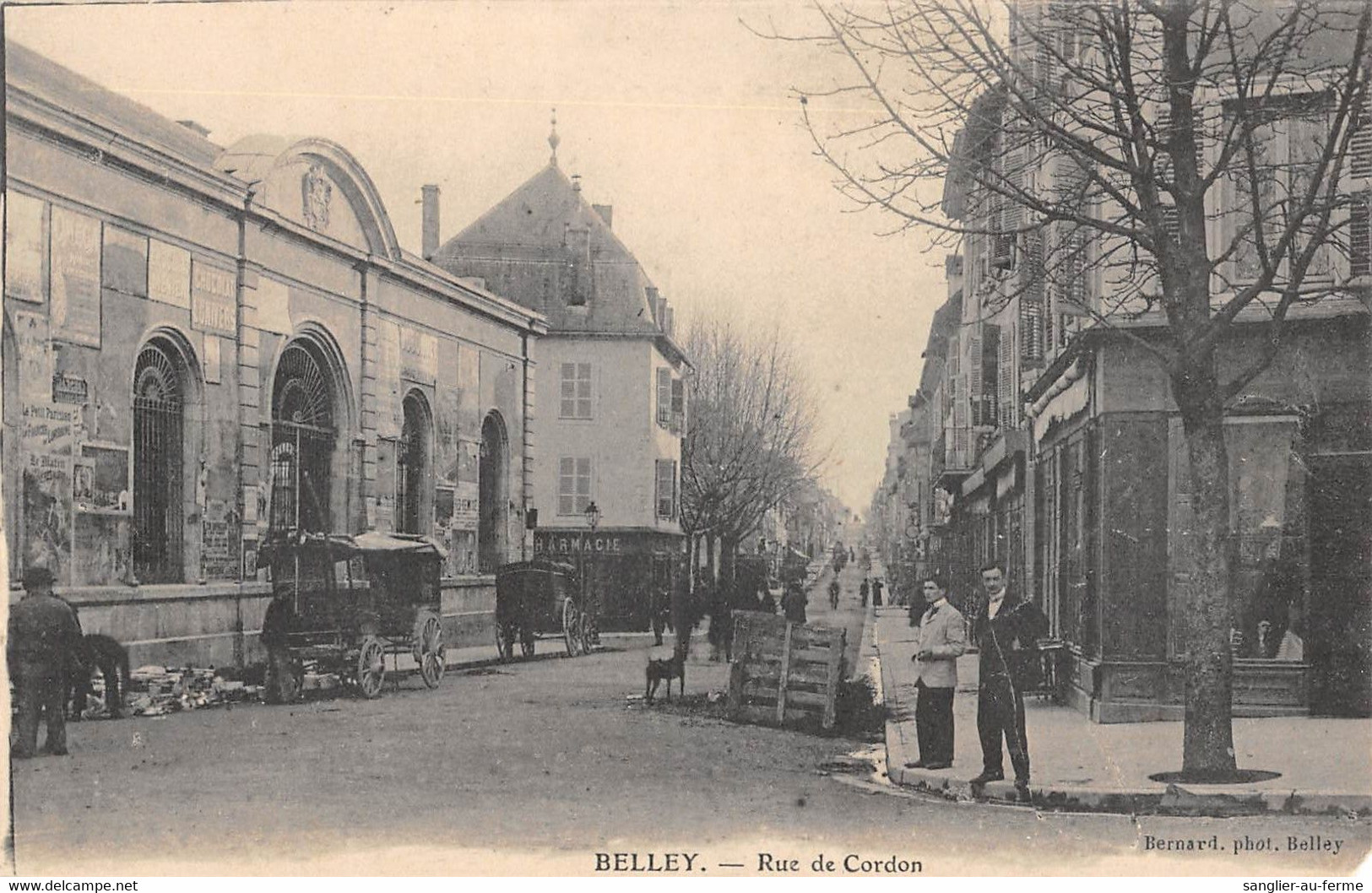 CPA 01 BELLEY RUE DU CORDON - Belley