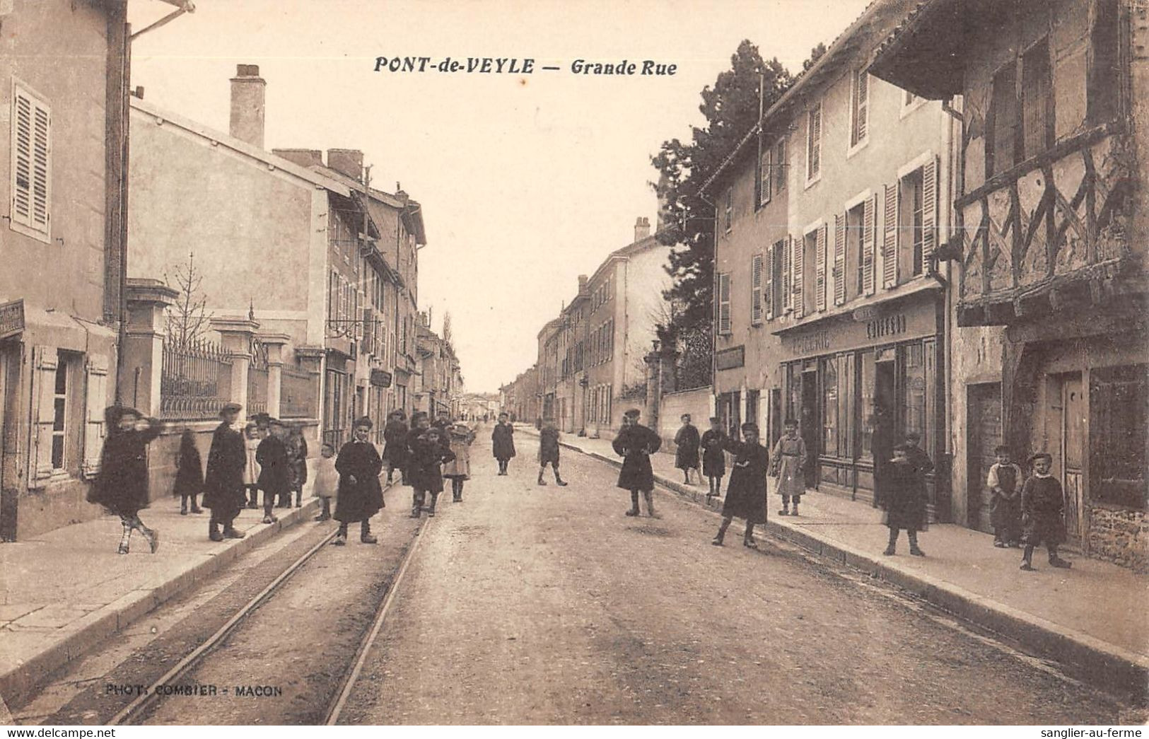 CPA 01 PONT DE VEYLE GRANDE RUE - Ohne Zuordnung