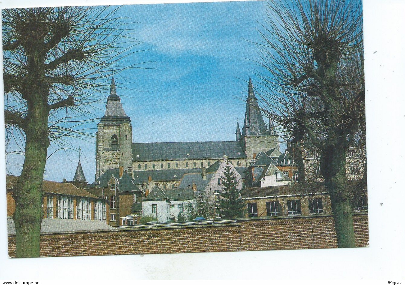 Soignies Collégiale Romane  ( Carte Ayant Voyagé ) - Soignies