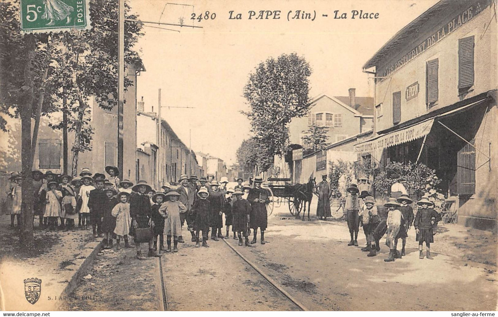 CPA 01 LA PAPE LA PLACE - Non Classés