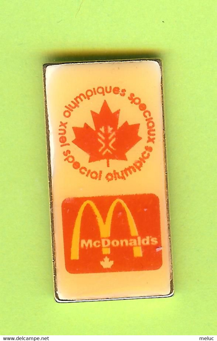 Pin's Mac Do McDonald's Canada JO Jeux Olympiques Spéciaux - 3Z17 - McDonald's