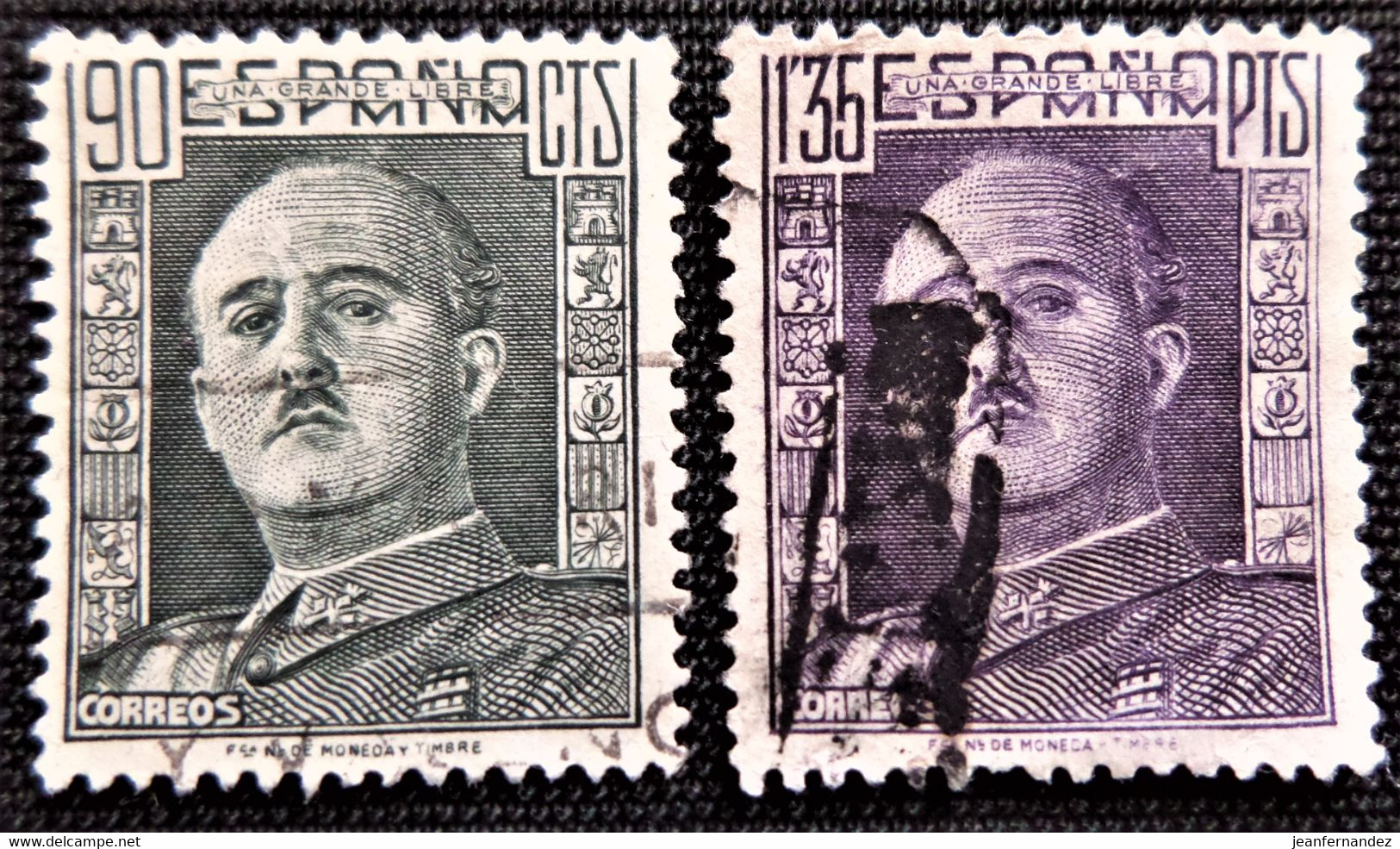 Franco De 1949-53 Edifil N° 1060 Et 1061 - Gebruikt