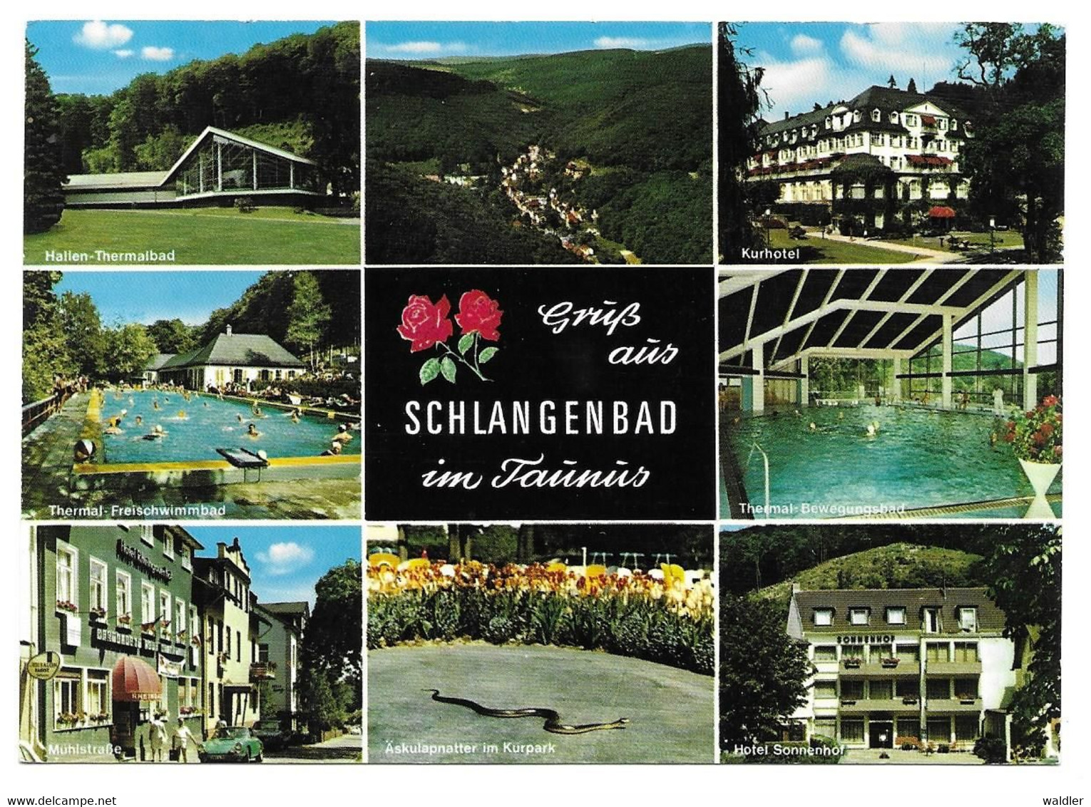 6229  SCHLANGENBAD  -  MEHRBILD  1975 - Schlangenbad