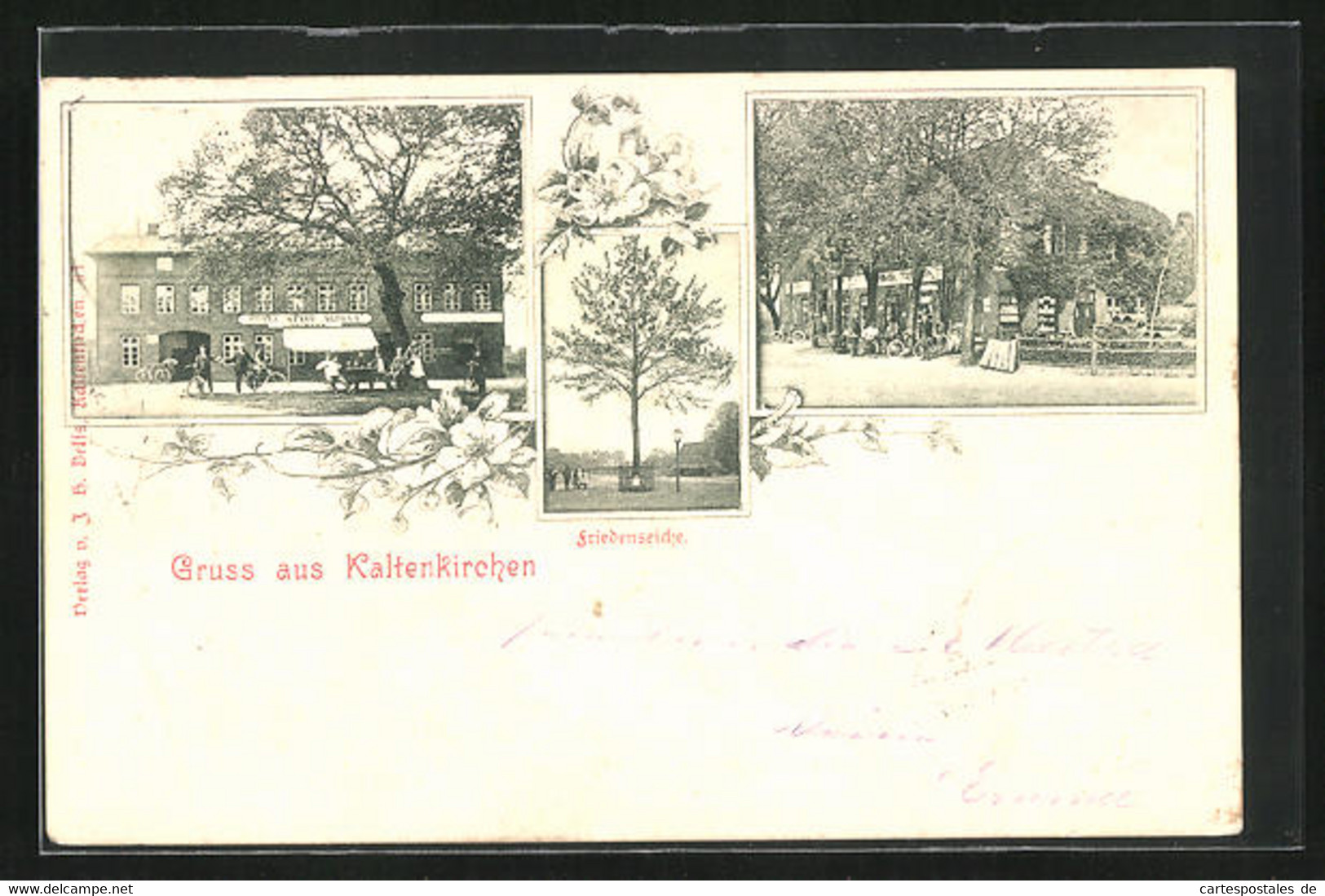 AK Kaltenkirchen, Hotel Stadt Altona Und Friedenseiche - Kaltenkirchen