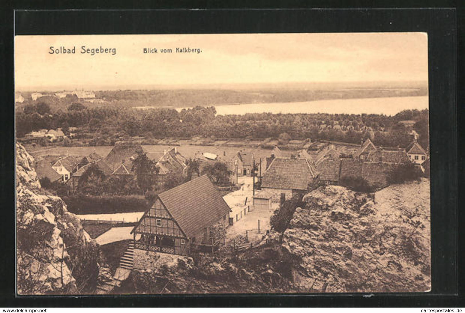 AK Segeberg, Blick Vom Kalkberg - Bad Segeberg