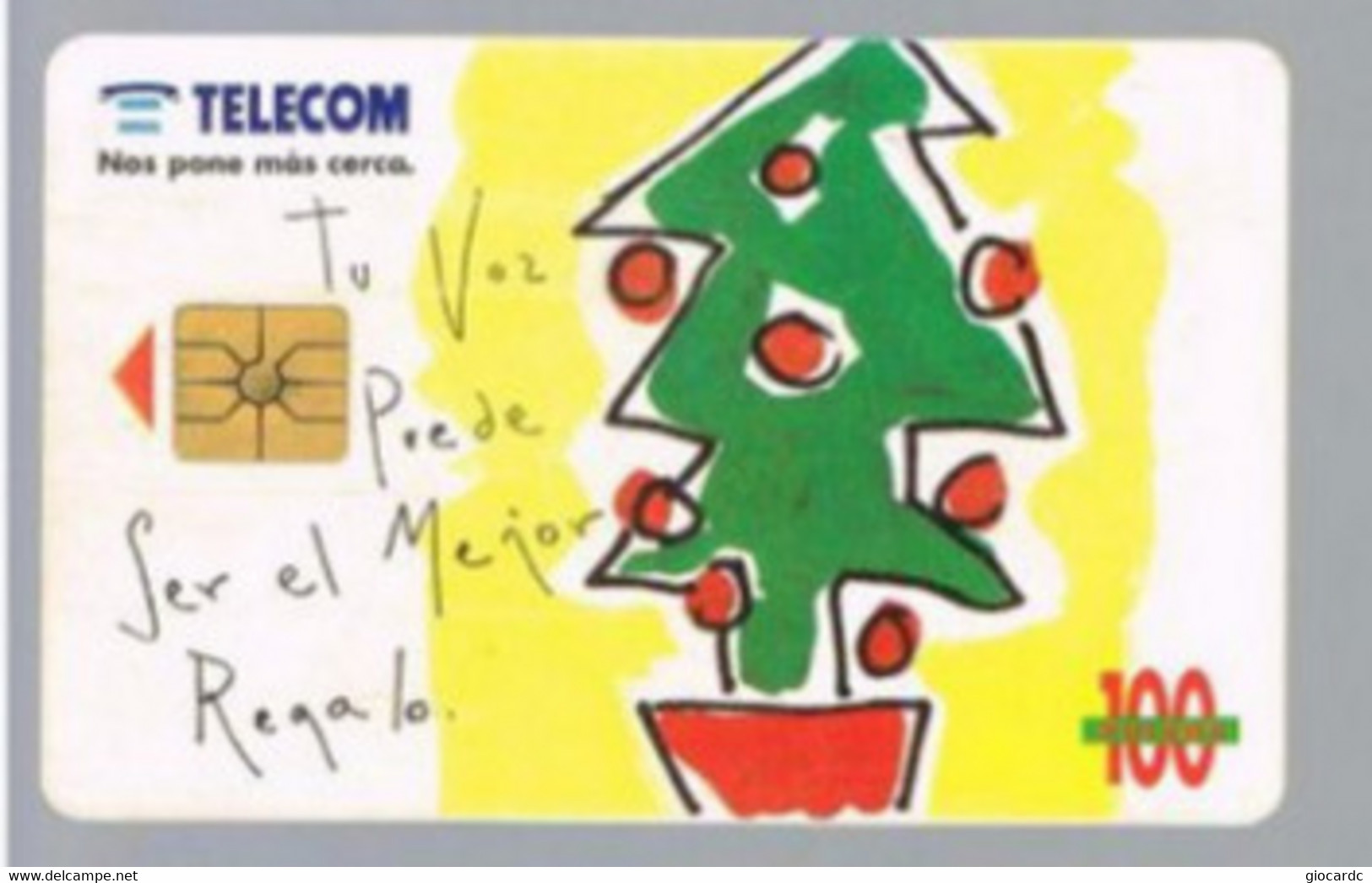 ARGENTINA  - CHRISTMAS   -  USED -  RIF. 9602 - Navidad