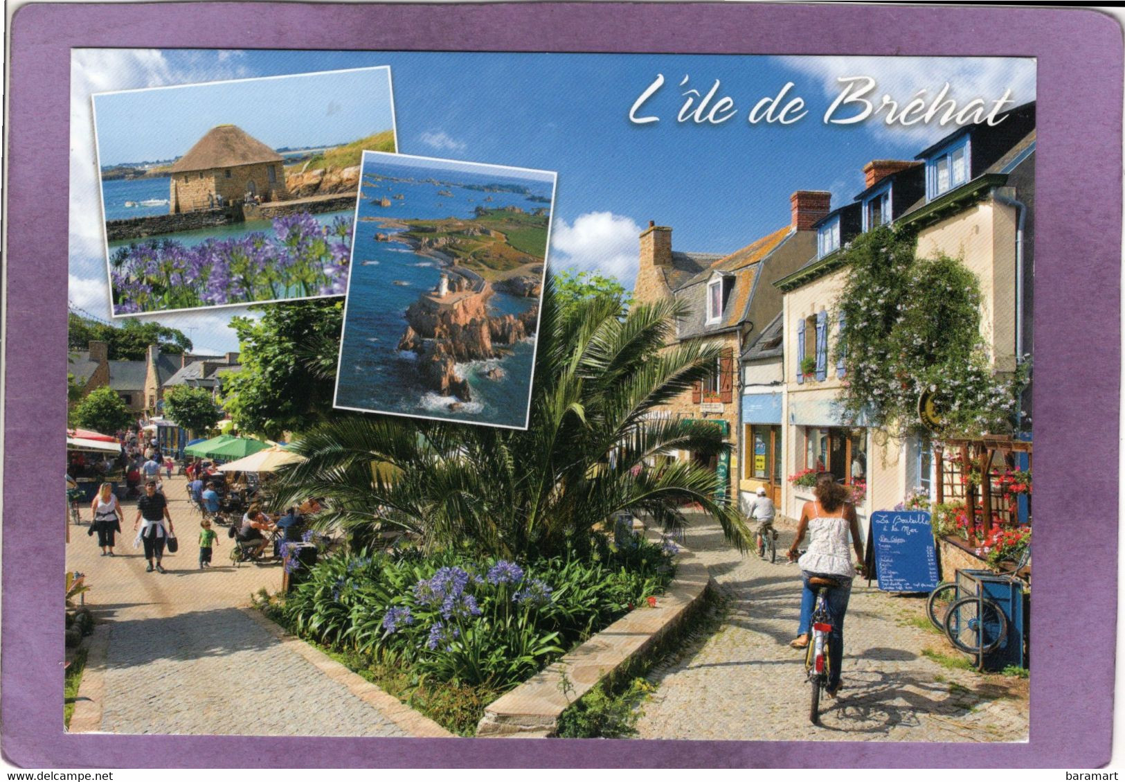 22 L'Île-de-Bréhat Le Moulin Du Birlot Le Phare Du Paon Et Les Rues Piétonnes - Ile De Bréhat