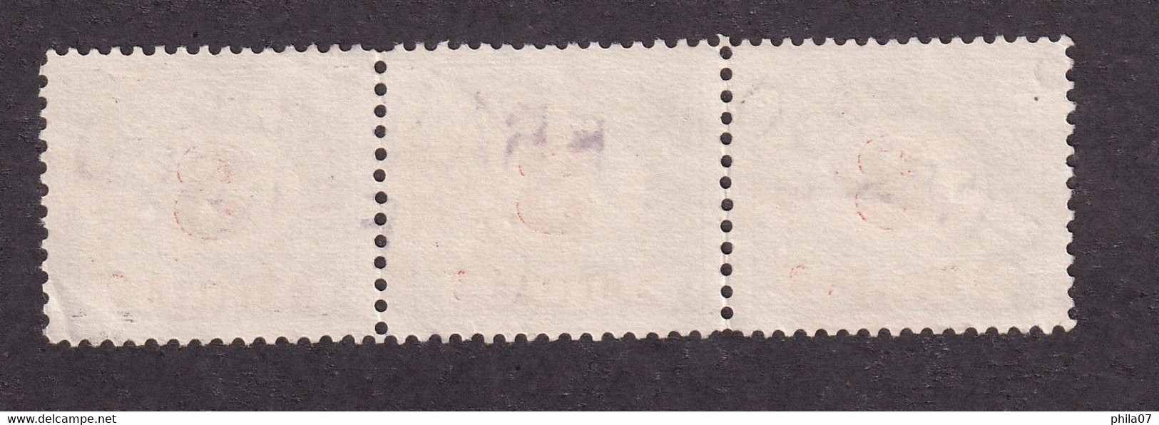 Bosnia And Herzegovina - Porto 3 Hellera, Triple With Hand Overprint FRANCO - Bosnia Erzegovina