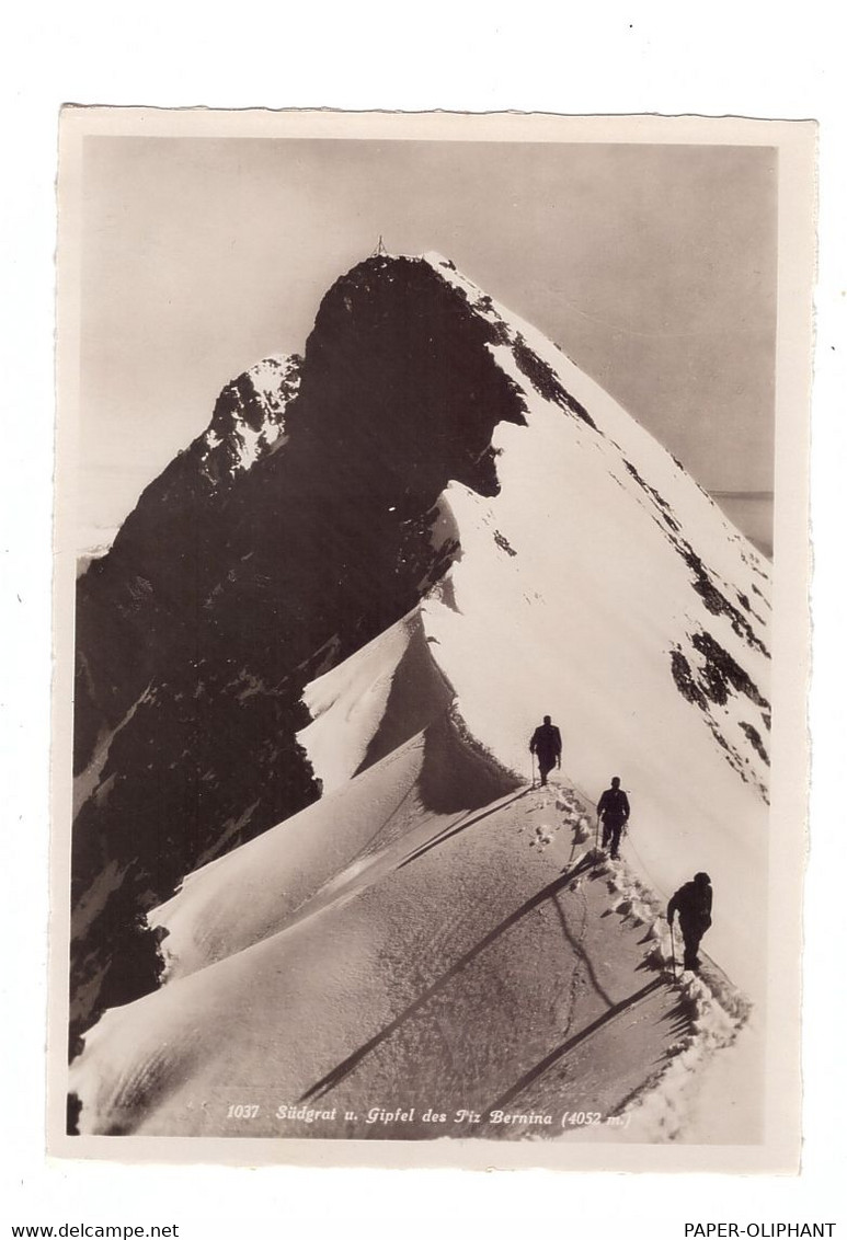 SPORT - BERGSTEIGEN, Piz Bernina - Escalade