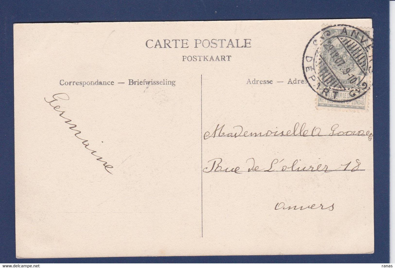 CPA Belgique > Anvers Visite Royale 1906 Horse Circulé - Autres & Non Classés