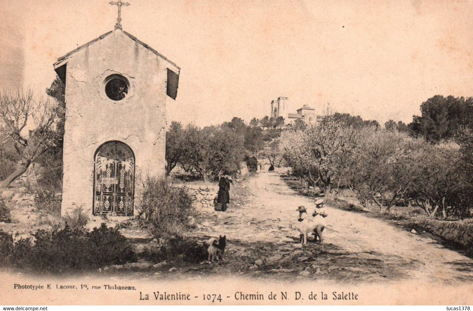 13 / LA VALENTINE / CHEMIN DE NOTRE DAME DE LA SALETTE / LACOUR PRECURSEUR 1074 - Les Caillols, La Valentine