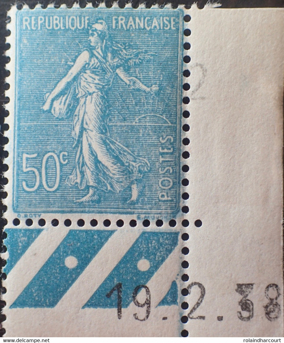 R1507/624 - 1938 - TYPE SEMEUSE LIGNEE - N°362 TIMBRES NEUFS** CdF CD : 19.2.38 - 1930-1939