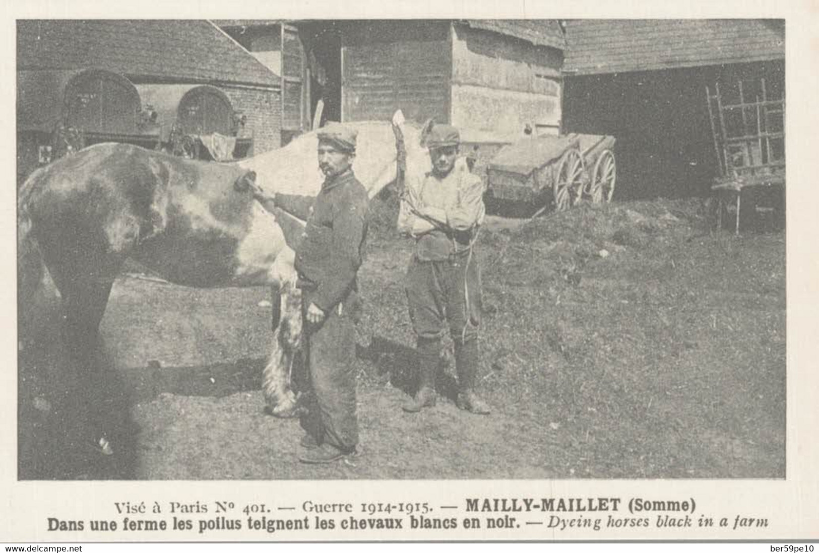 CARTES D'AUTREFOIS GUERRES ET MILITAIRES PICARDIE AU CAMP DE MAILLY-MAILLET - Picardie