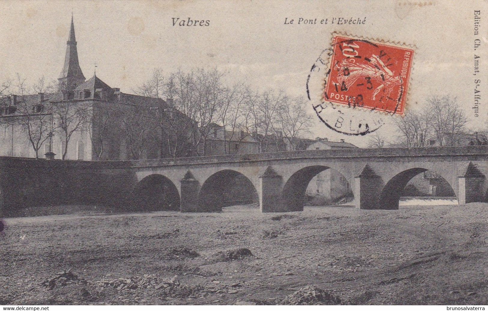 VABRES - Le Pont Et L'Evéché - Vabres