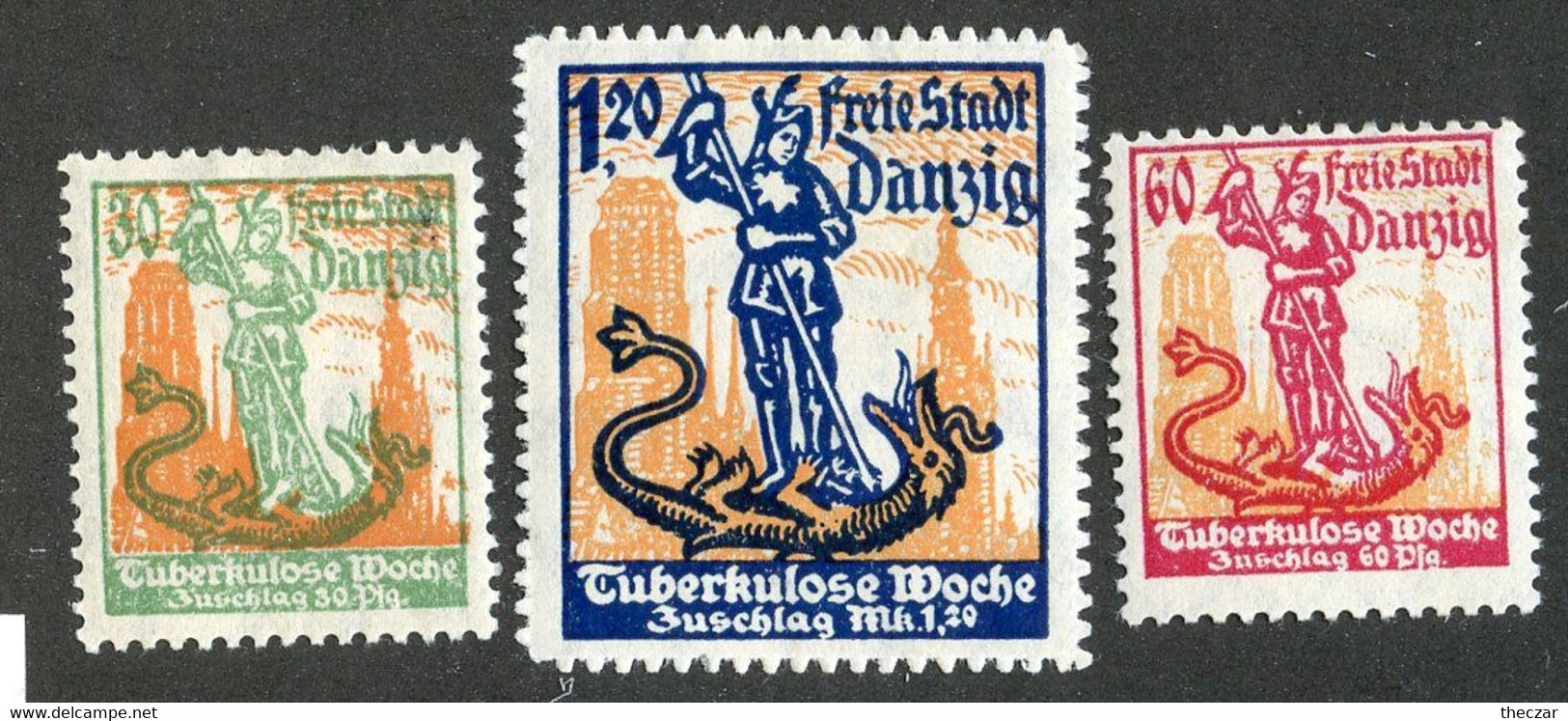 16668 *offers Welcome* 1921 Mi.90-92 Mint* - Sonstige & Ohne Zuordnung