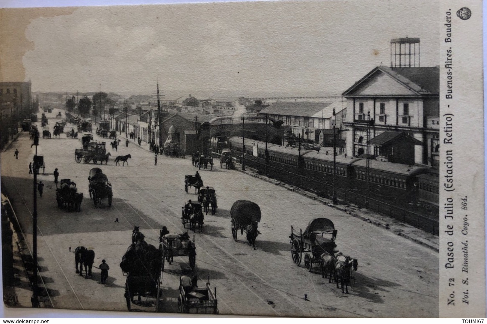 Paséo De Julio (Estacion Retiro)—Buenos - Aires. Baudero - Argentinië