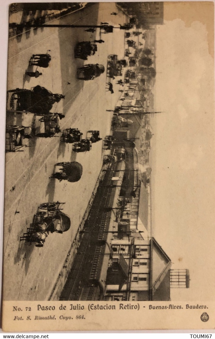 Paséo De Julio (Estacion Retiro)—Buenos - Aires. Baudero - Argentinië