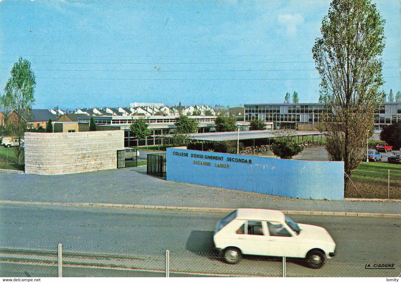 59 Aulnoye Aymeries CES Suzanne Lannoy Voiture Auto - Aulnoye