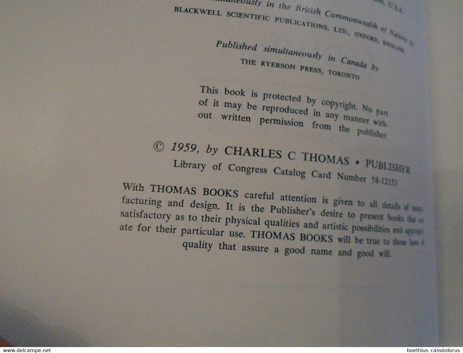 SURGERY MEDICINE : SURGICAL TREATMENT OF SCOLIOSIS L A GOLDSTEIN,  APPENDIX ANESTHESIA IN SCOLIOSIS D V THOMAS (1959 ?) - Chirurgie