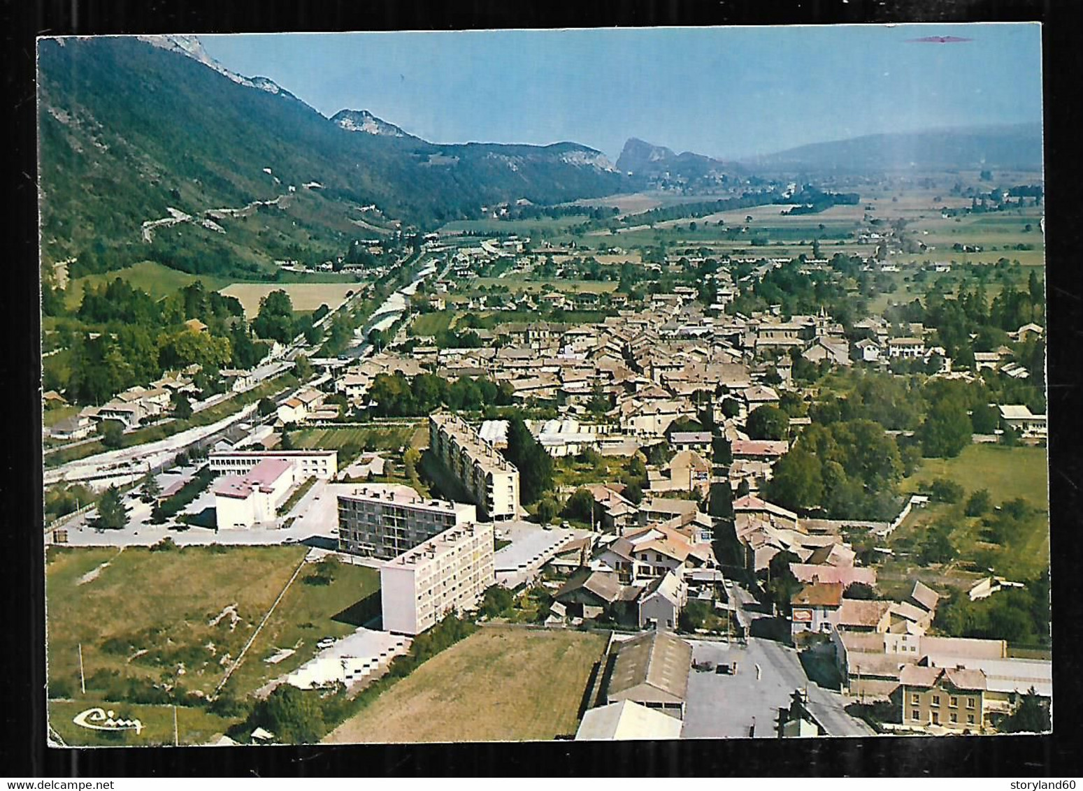 Cpm 3822681 Vif Vue Générale Aérienne Et La Gresse - Vif