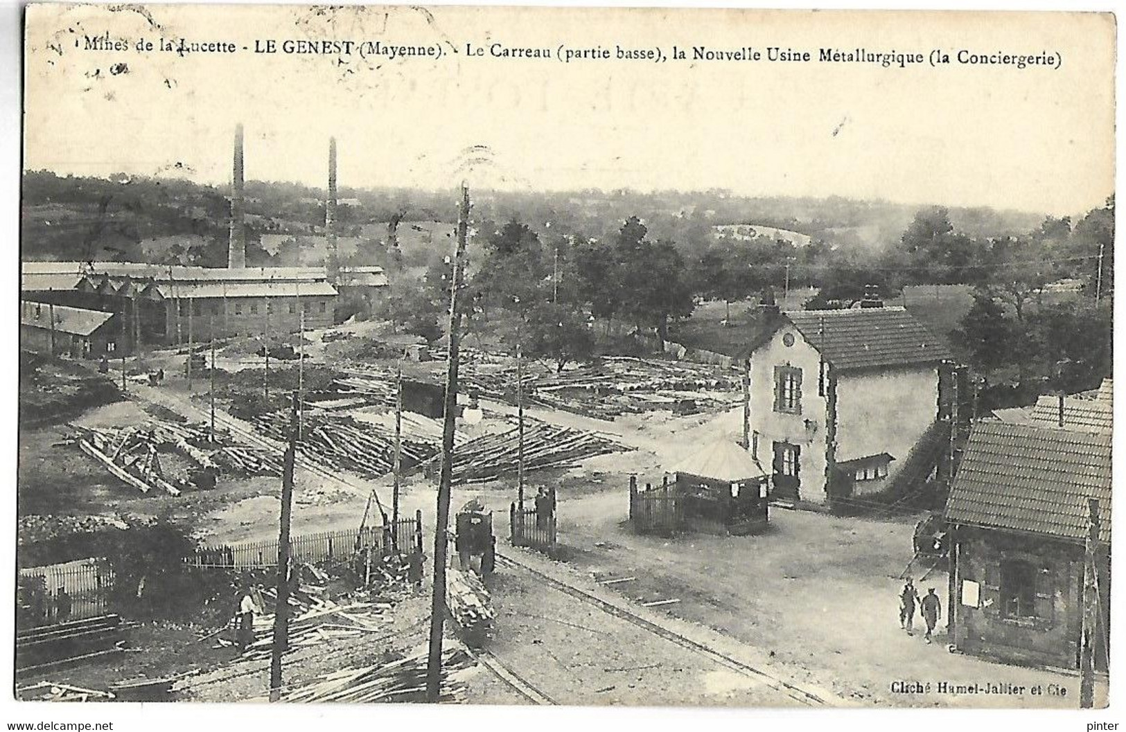 LE GENEST - Mines De La Lucette - Le Carreau (partie Basse), La Nouvelle Usine Métallurgique - Le Genest Saint Isle
