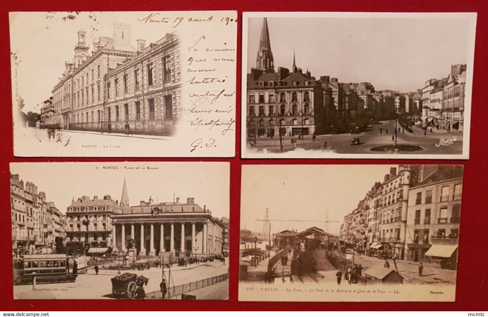 22 Cartes -   Nantes  - Loire Atlantique  -(44) - Nantes