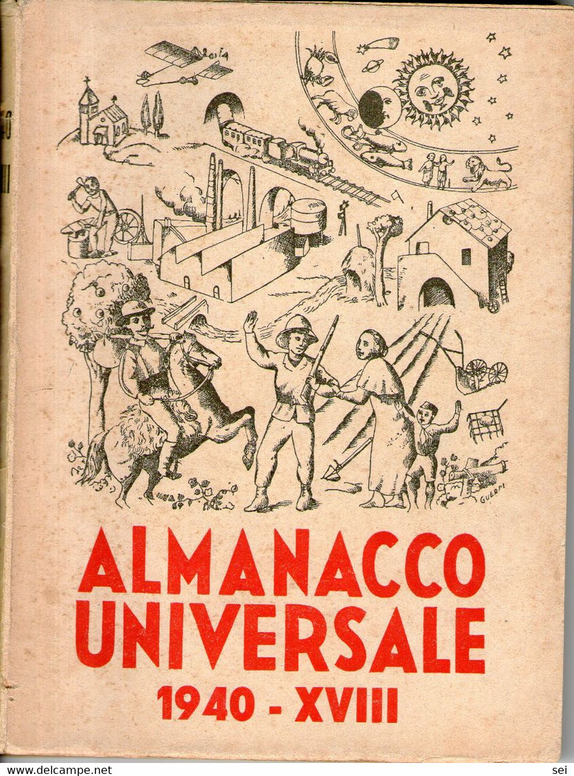 B 4315 - Fascismo, Almanacco 1940 - Autres & Non Classés