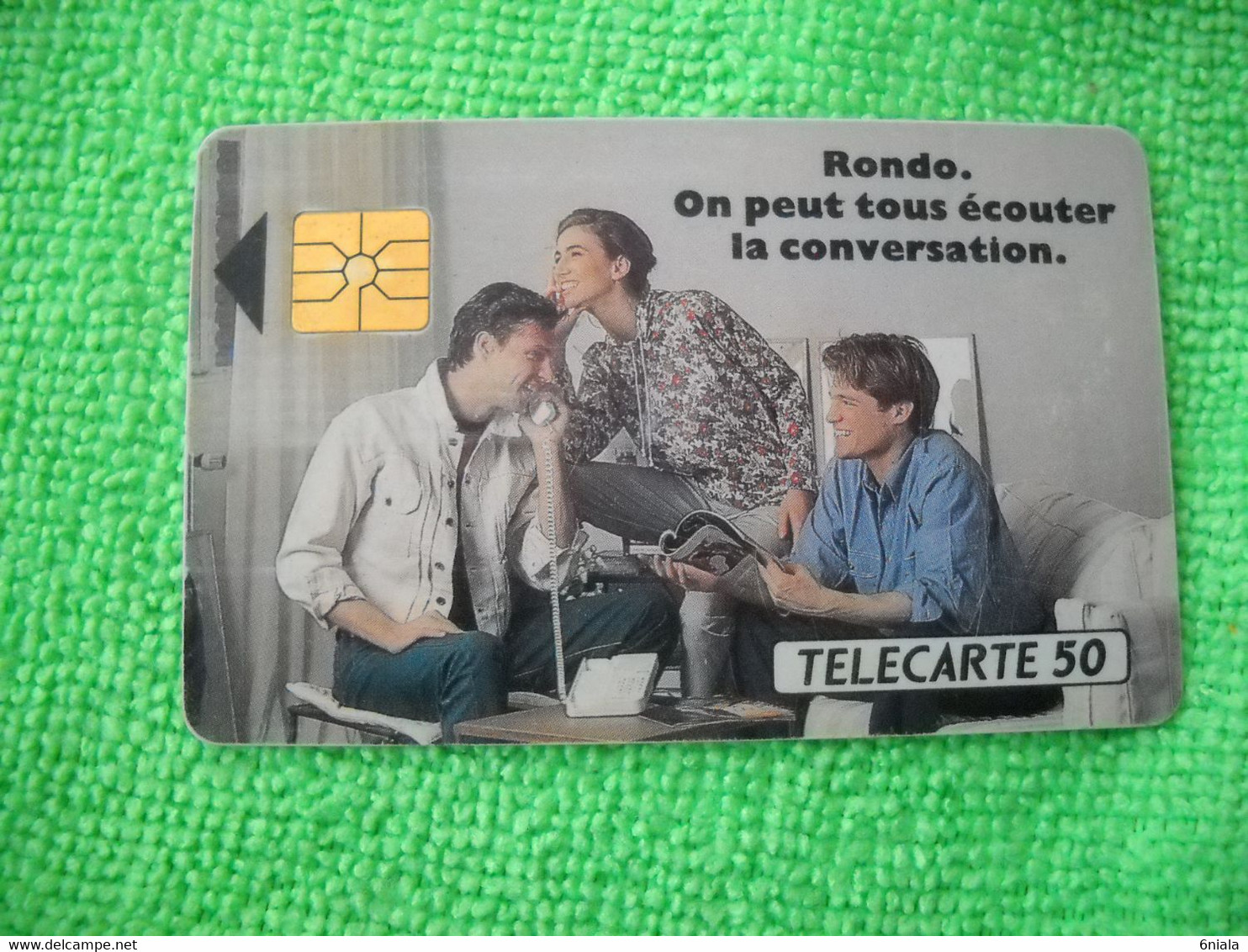 7112 Télécarte Collection RONDO Téléphone     50u  ( Recto Verso)  Carte Téléphonique - Téléphones