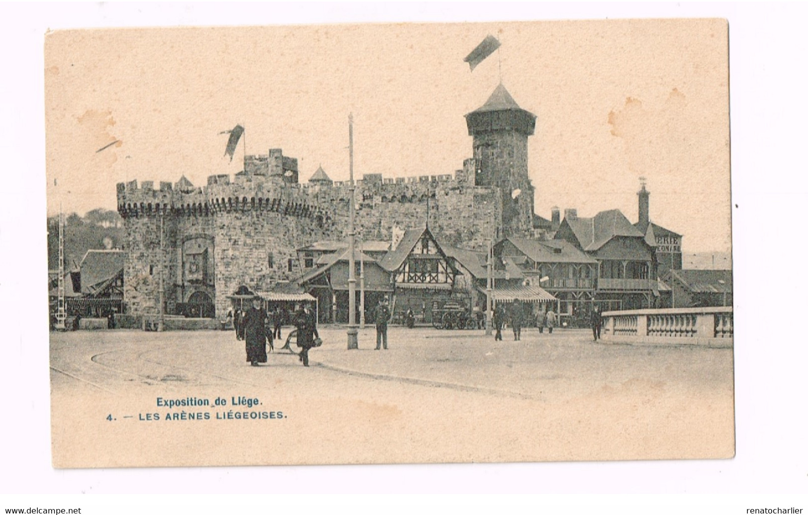 Exposition De Liège.Les Arènes Liégeoises. - Liège