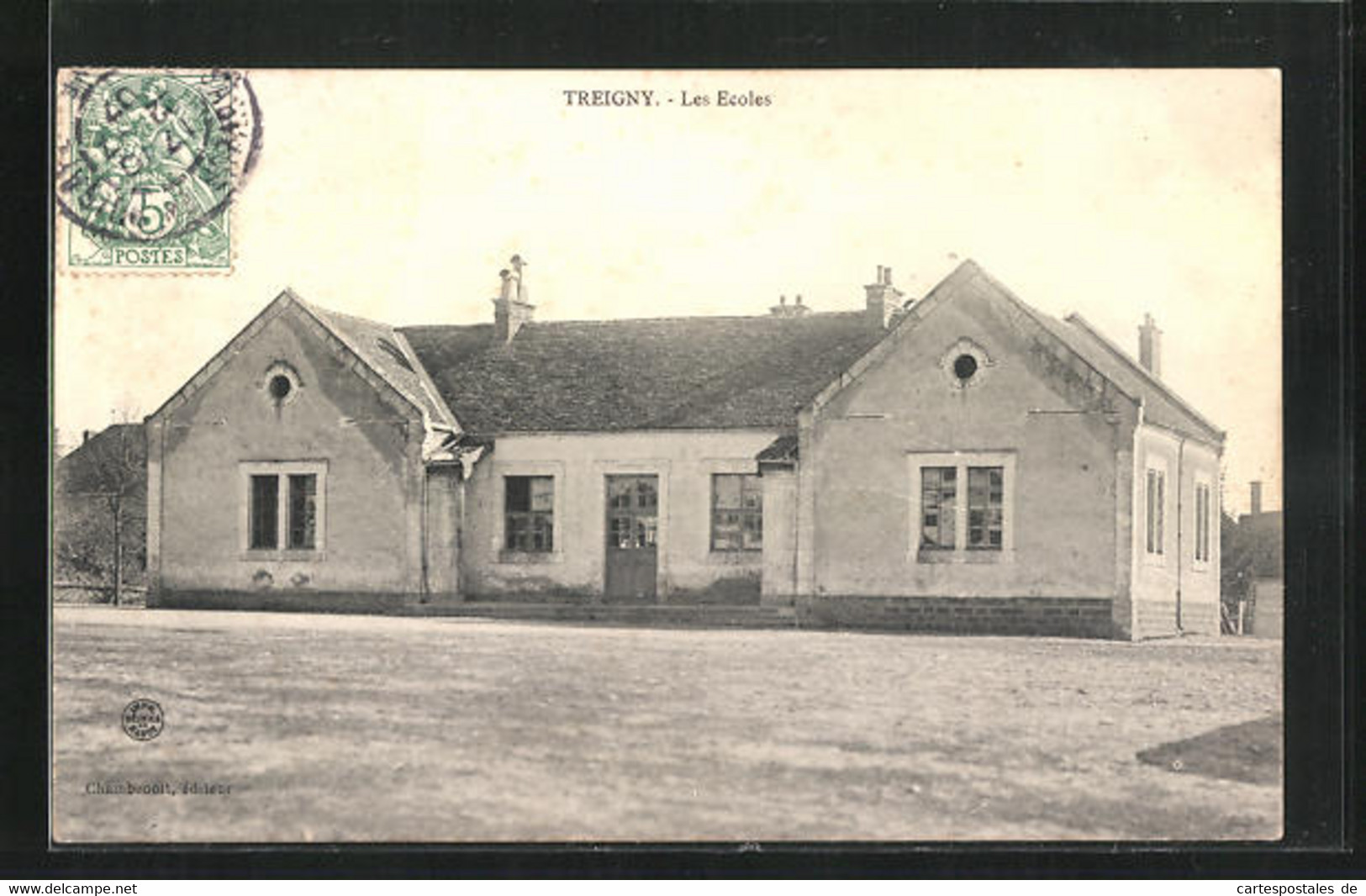 CPA Treigny, Les Ecoles - Treigny