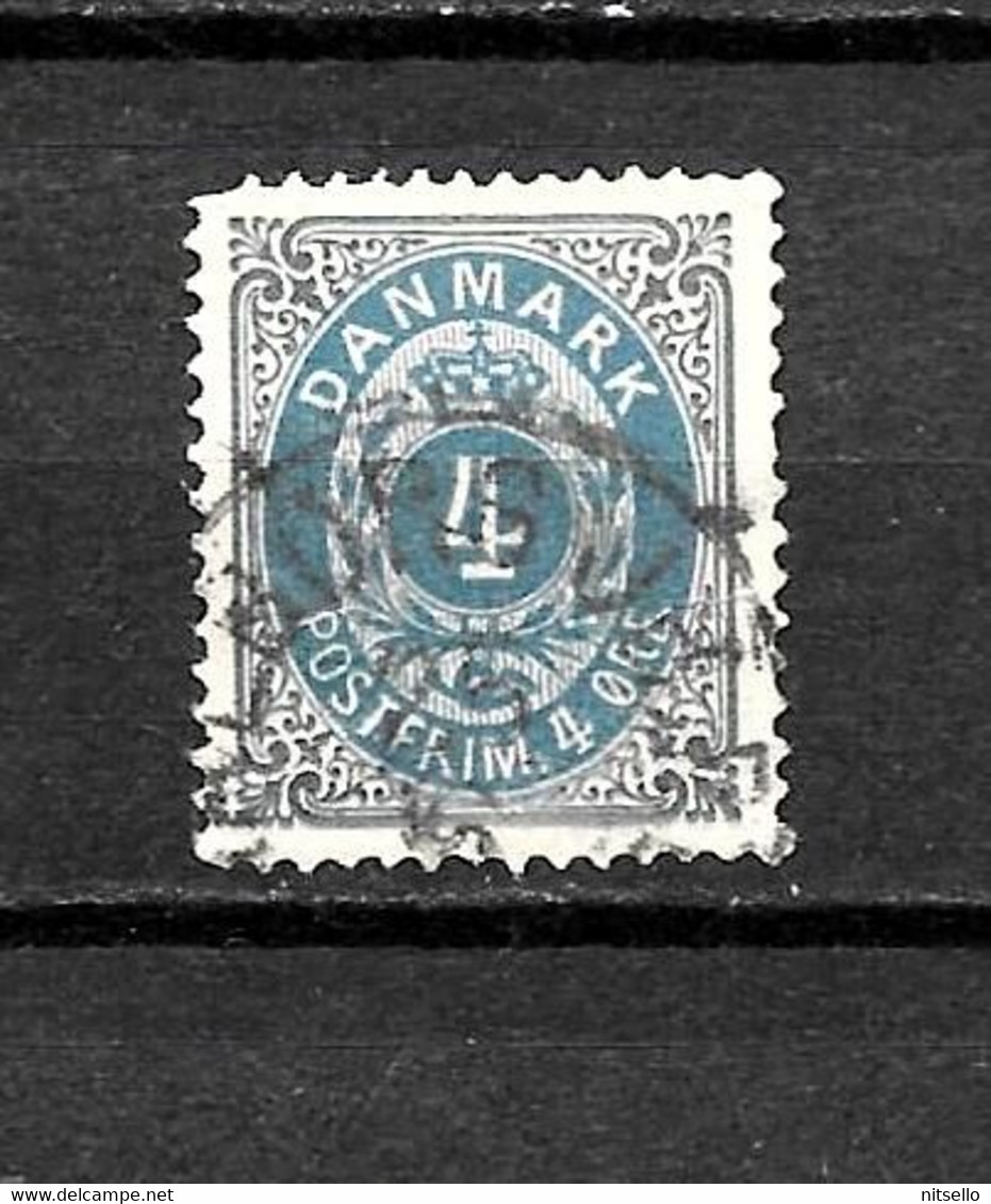 LOTE 2205  ///  DINAMARCA 1875  YVERT Nº: 23         ¡¡¡ OFERTA - LIQUIDATION - JE LIQUIDE !!! - Used Stamps