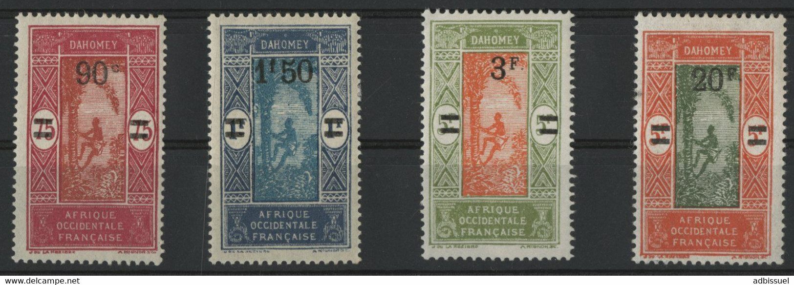 DAHOMEY N° 79 + 81 + 82 + 84 Cote 26 € Neufs Avec Charnières * (MH). - Nuovi