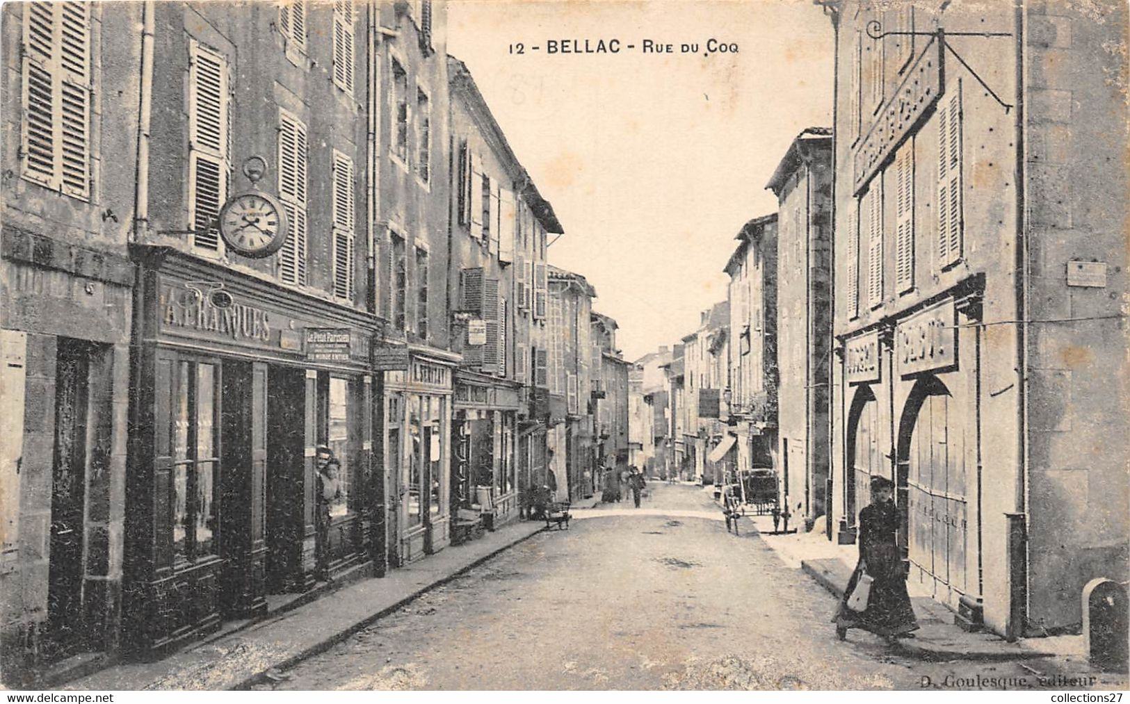 87-BELLAC- RUE DU COQ - Bellac