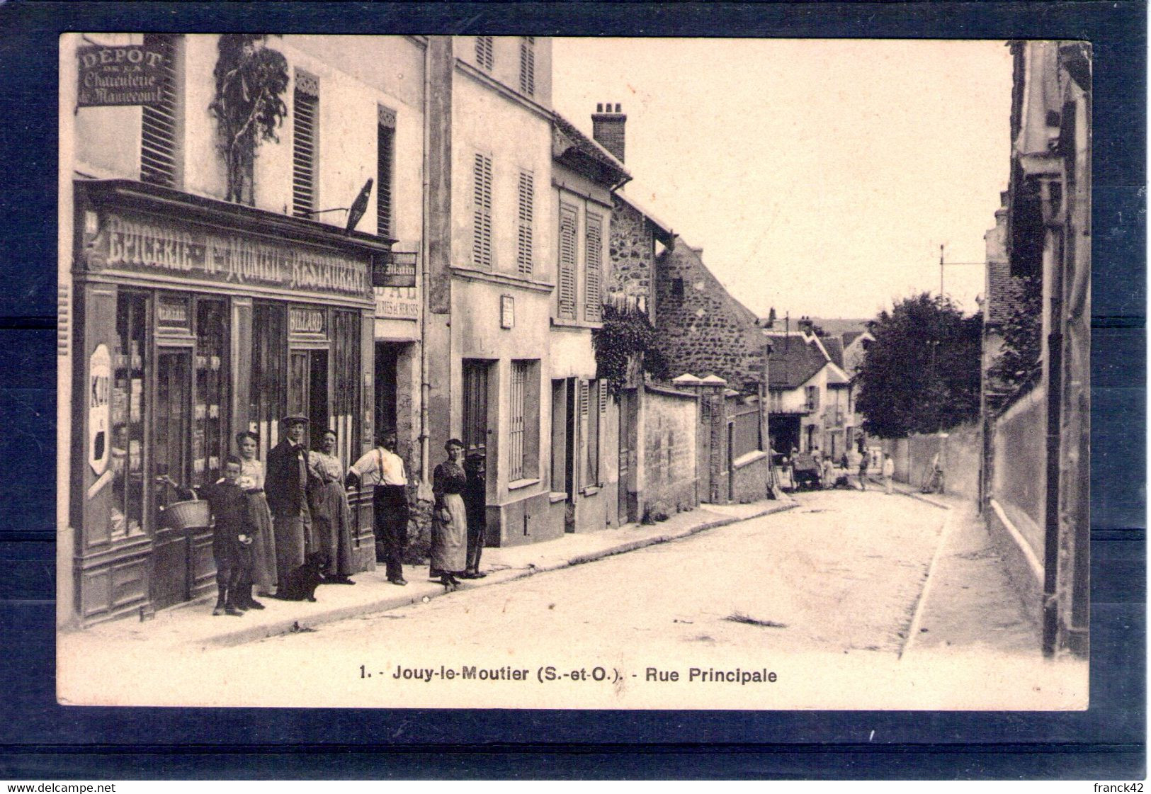 95. Jouy Le Moutier. Rue Principale - Jouy Le Moutier