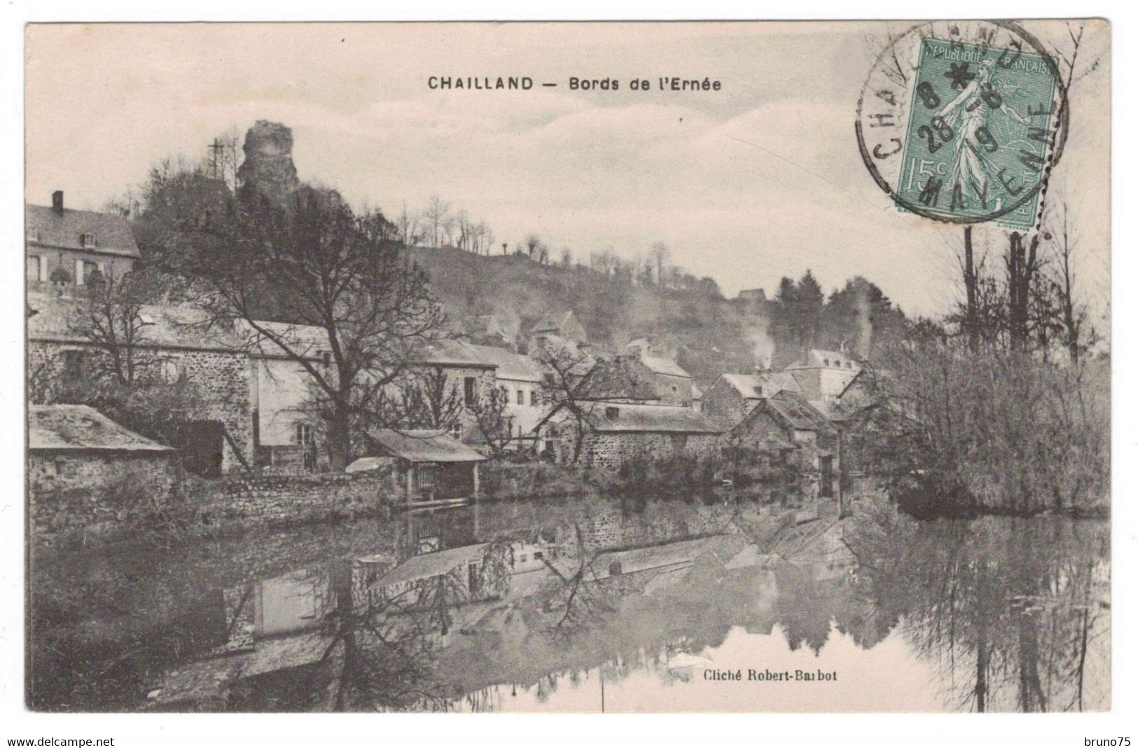 53 - CHAILLAND - Bords De L'Ernée - 1919 - Chailland