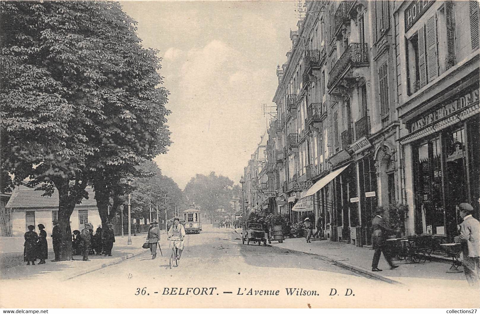 90-BELFORT- L'AVENUE WILSON - Belfort - Stad