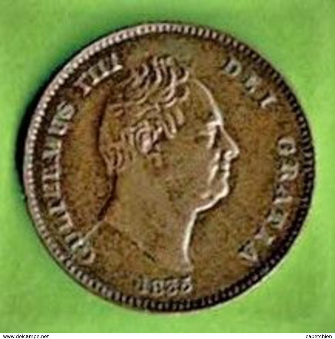 GRANDE BRETAGNE / GUILLAUME IV /  1/3 DE FARTHING / 1835 / ETAT SUP. - 1485-1662 : Tudor / Stuart