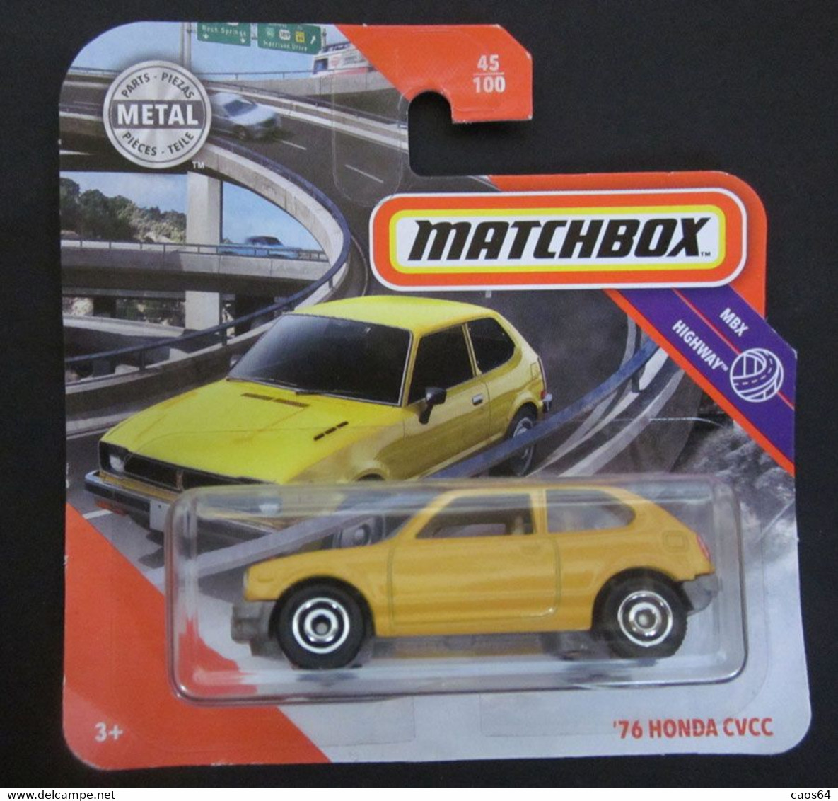 '76 Honda CVCC  Matchbox   NEW BLISTER - Matchbox (Mattel)