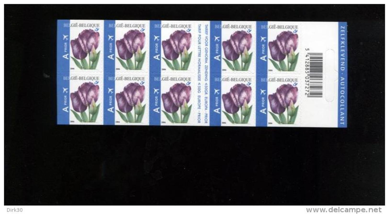 Belgie Boekje Carnet 2006 B66 3549 ANDRE BUZIN Flowers Tulip - Non Classés