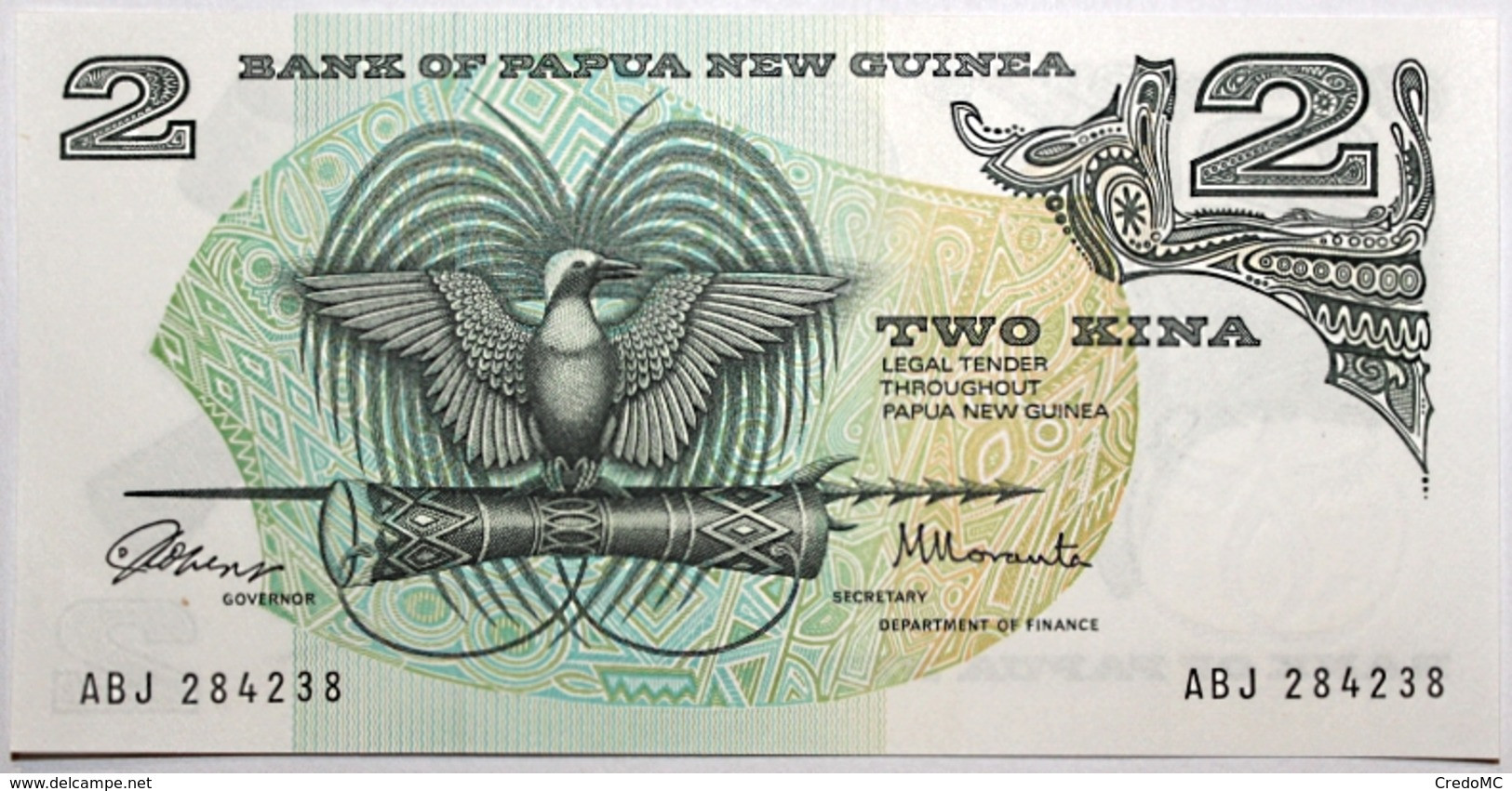 Papouasie-Nouvelle Guinée - 2 Kina - 1975 - PICK 1a - NEUF - Papua New Guinea